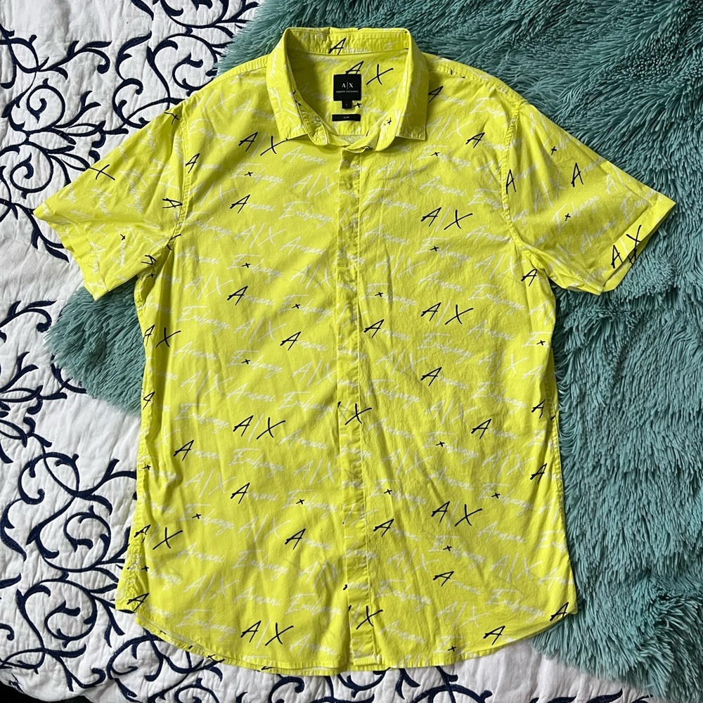 Armani Exchange button down